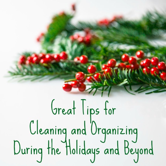 Great Tips for Cleaning and Organizing During the Holidays and Beyond