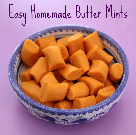 Easy Homemade Butter Mints