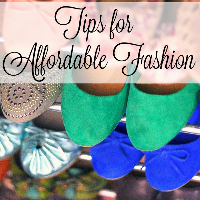 Tips for Affordable Fashion