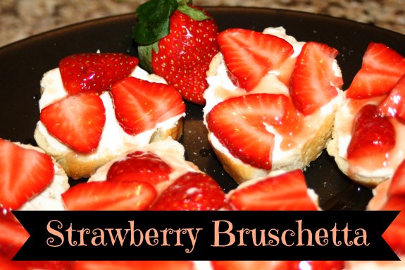 Strawberry Bruschetta