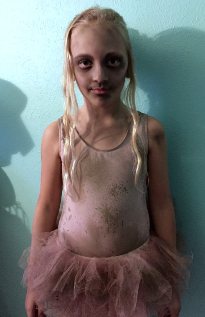 DIY Zombie Ballerina Costume