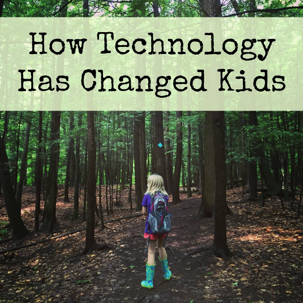 How technology has changed kids