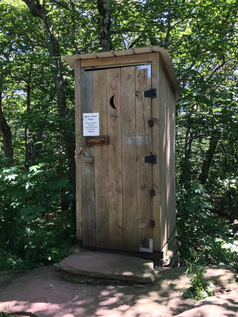 Overlook Mountain Outhouse