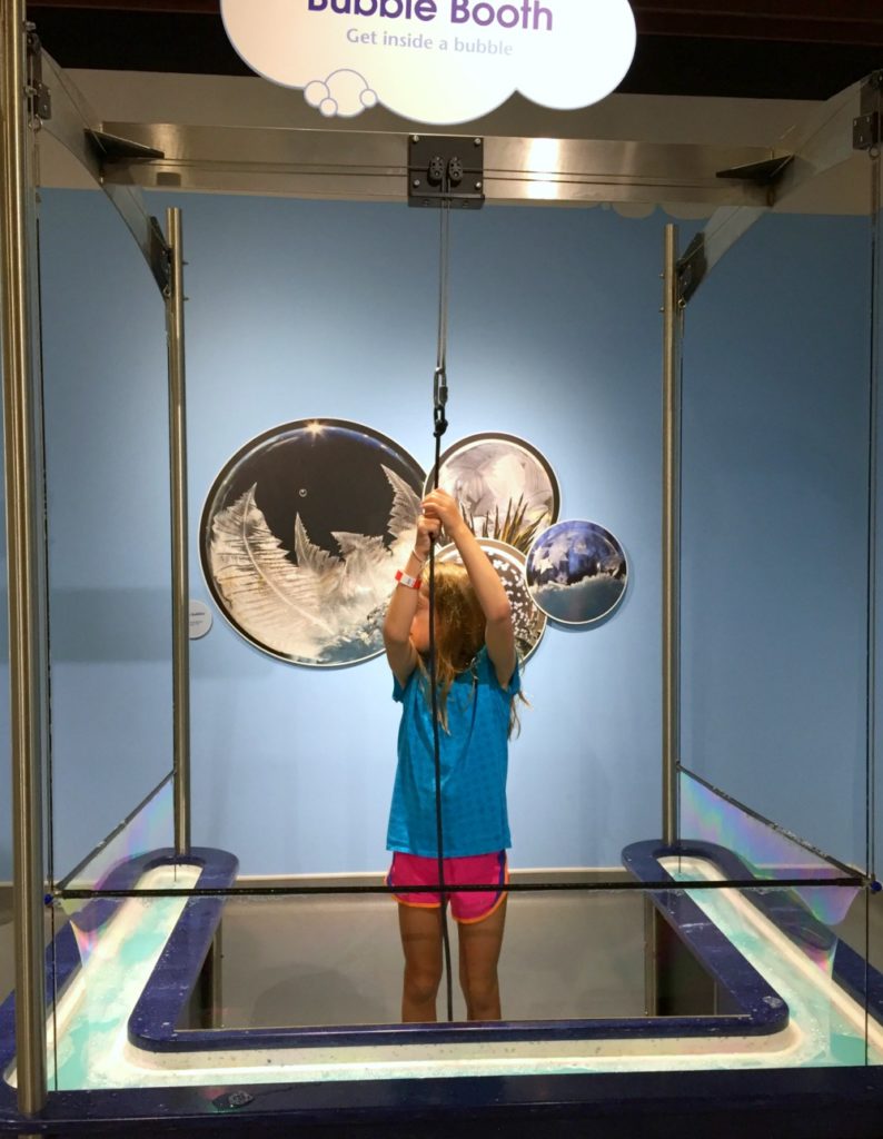 Montshire Museum of Science Bubble Booth