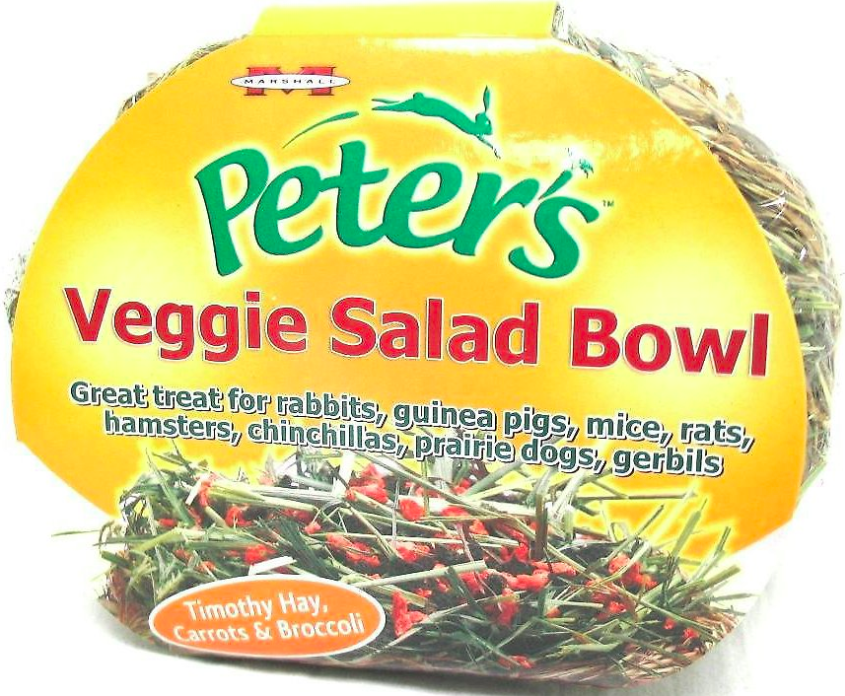 Peter's Veggie Salad Bowl Small Animal Treats