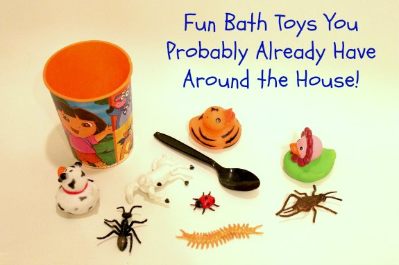 Cheap, Fun Bath Toys You Probably Already Have in Your House