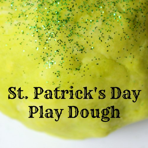 St Patricks Day Green Play Dough