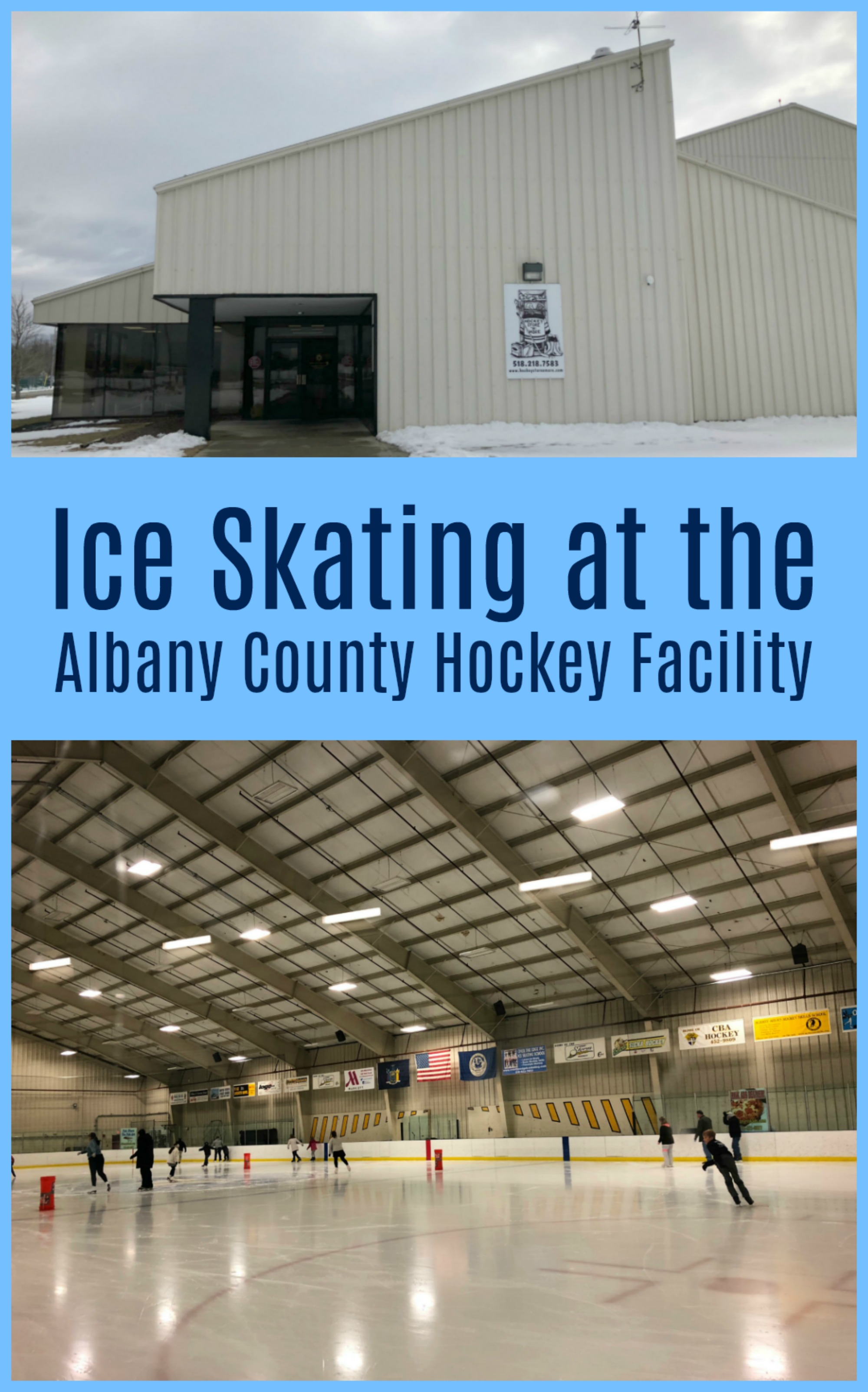 Ice Skating at the Albany County Hockey Facility