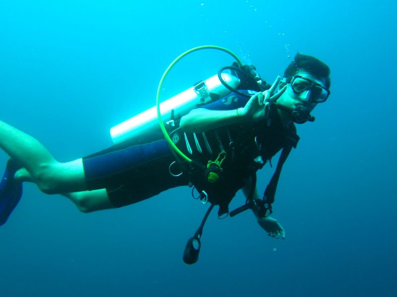 SCUBA diving