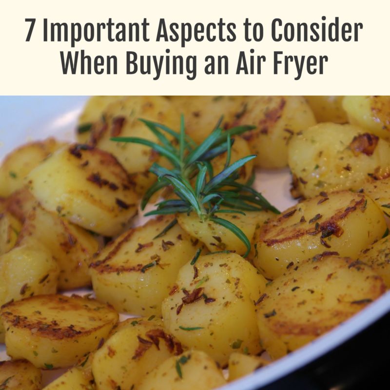 7 Important Aspects to Consider When Buying an Air Fryer
