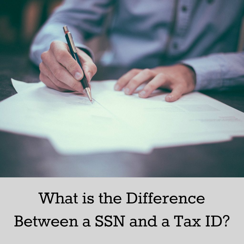 What is the Difference Between a SSN and a Tax ID?