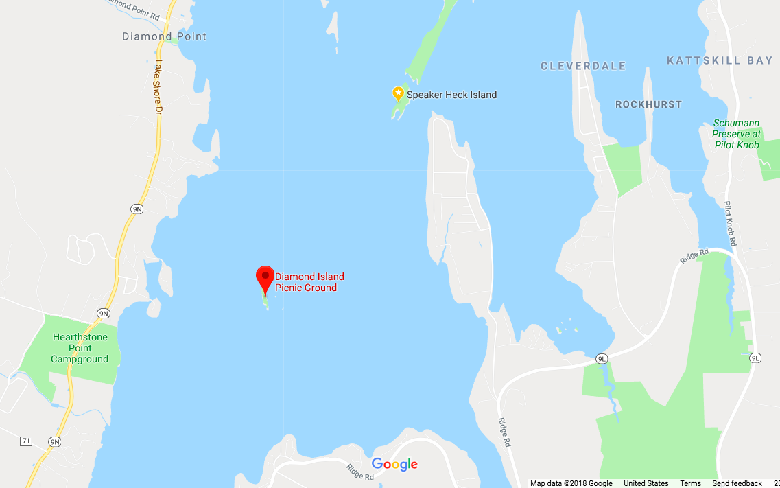 Diamond Island, Lake George