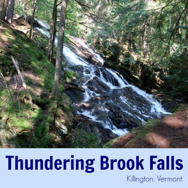 Thundering Brook Falls Killington Vermont