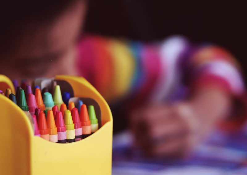 Children crayons