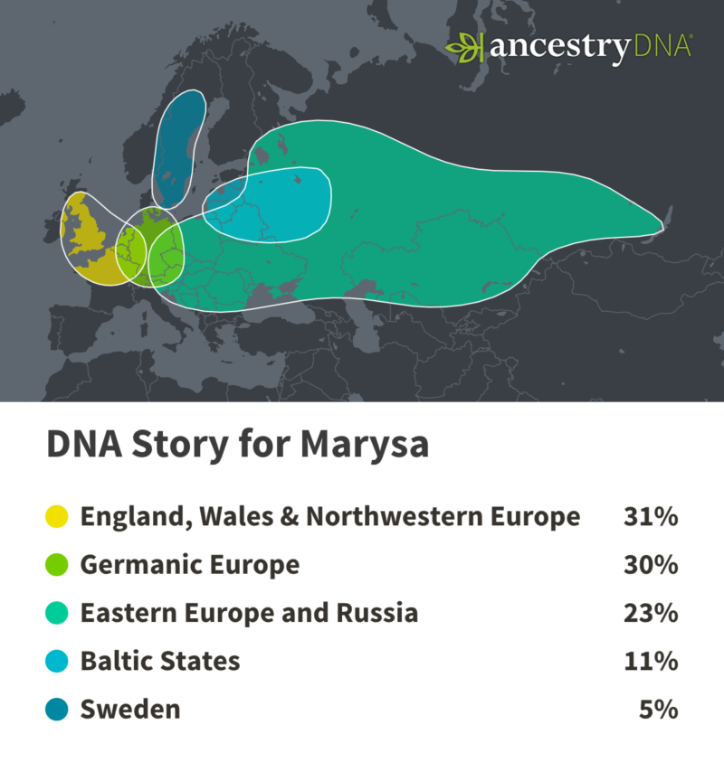 AncestryDNA - Marysa