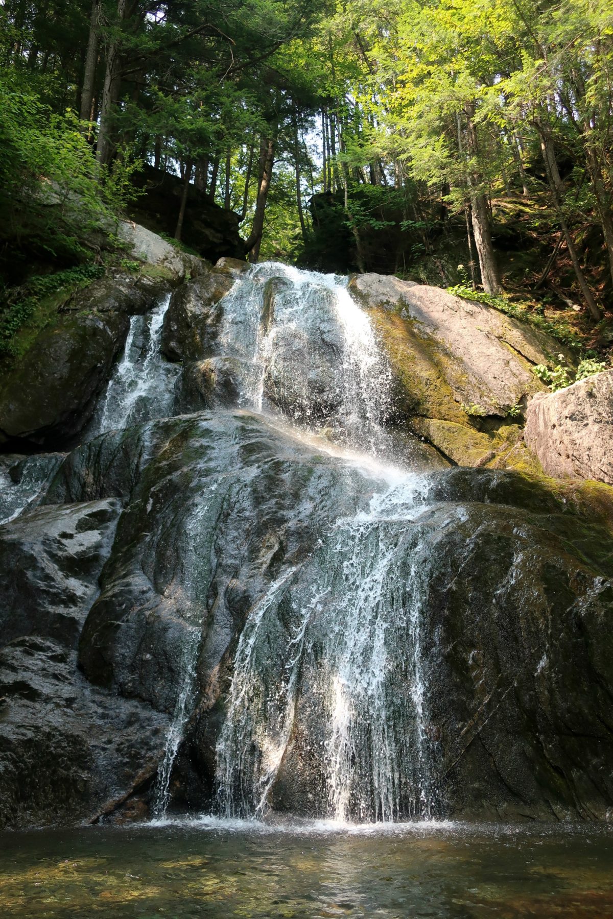 Moss Glen Falls Trailhead, Granville, Vermont
