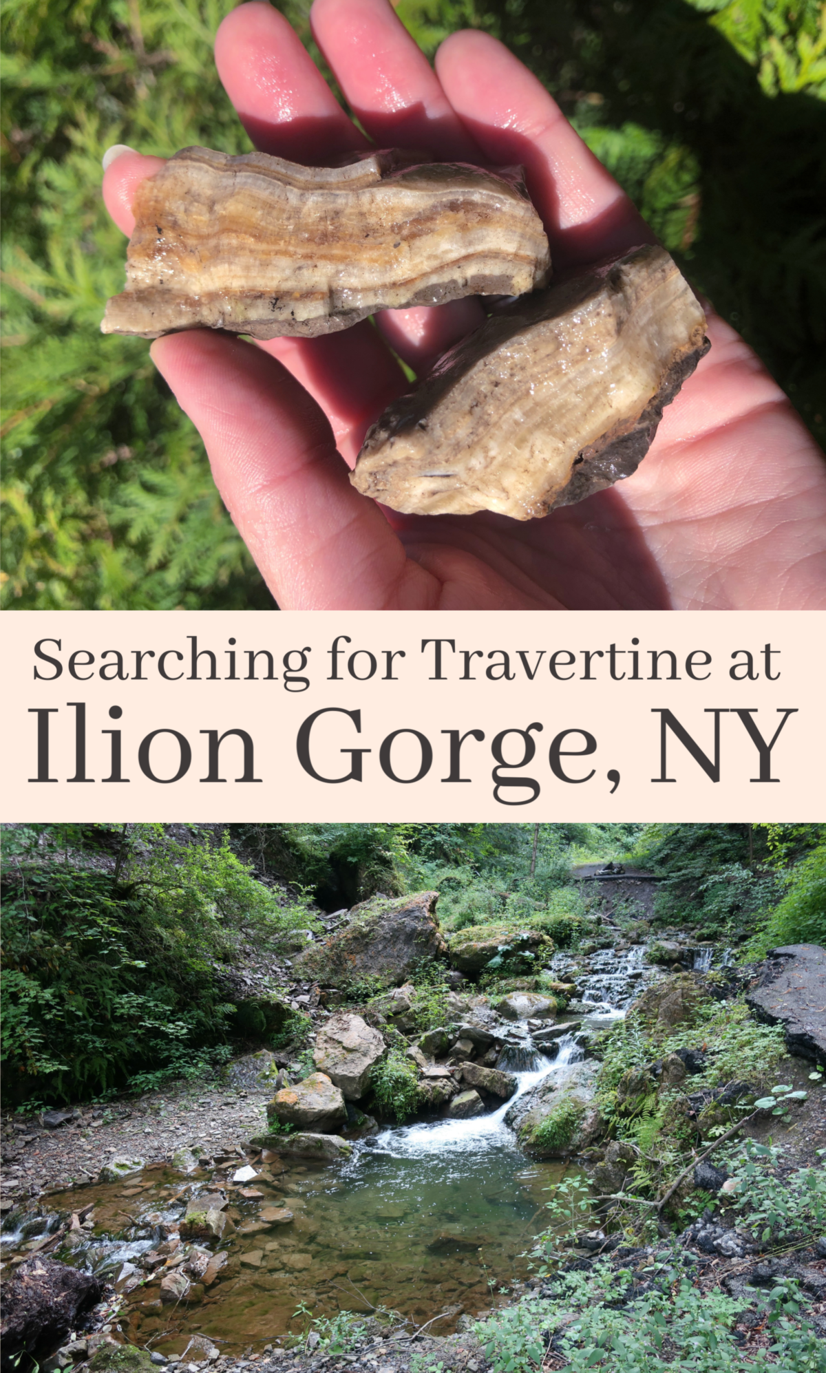 Travertine Ilion Gorge New York